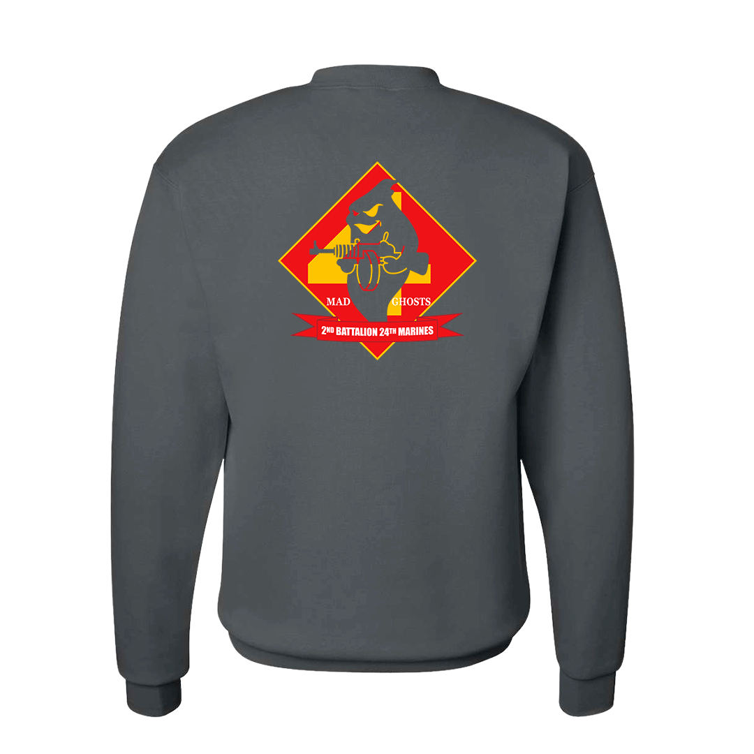 2nd Battalion 24th Marines Unit "The Mad Ghosts" Sweatshirt #2