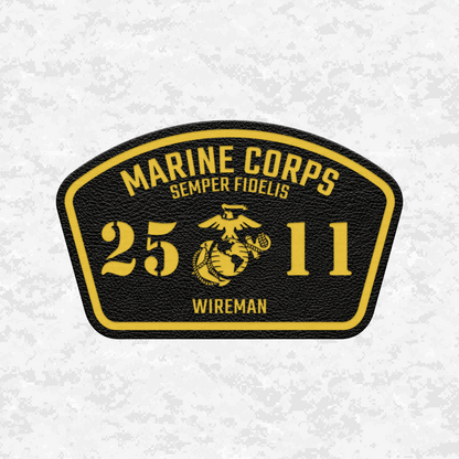 MOS 2511 Wireman | Leather Patch | Velcro Backed