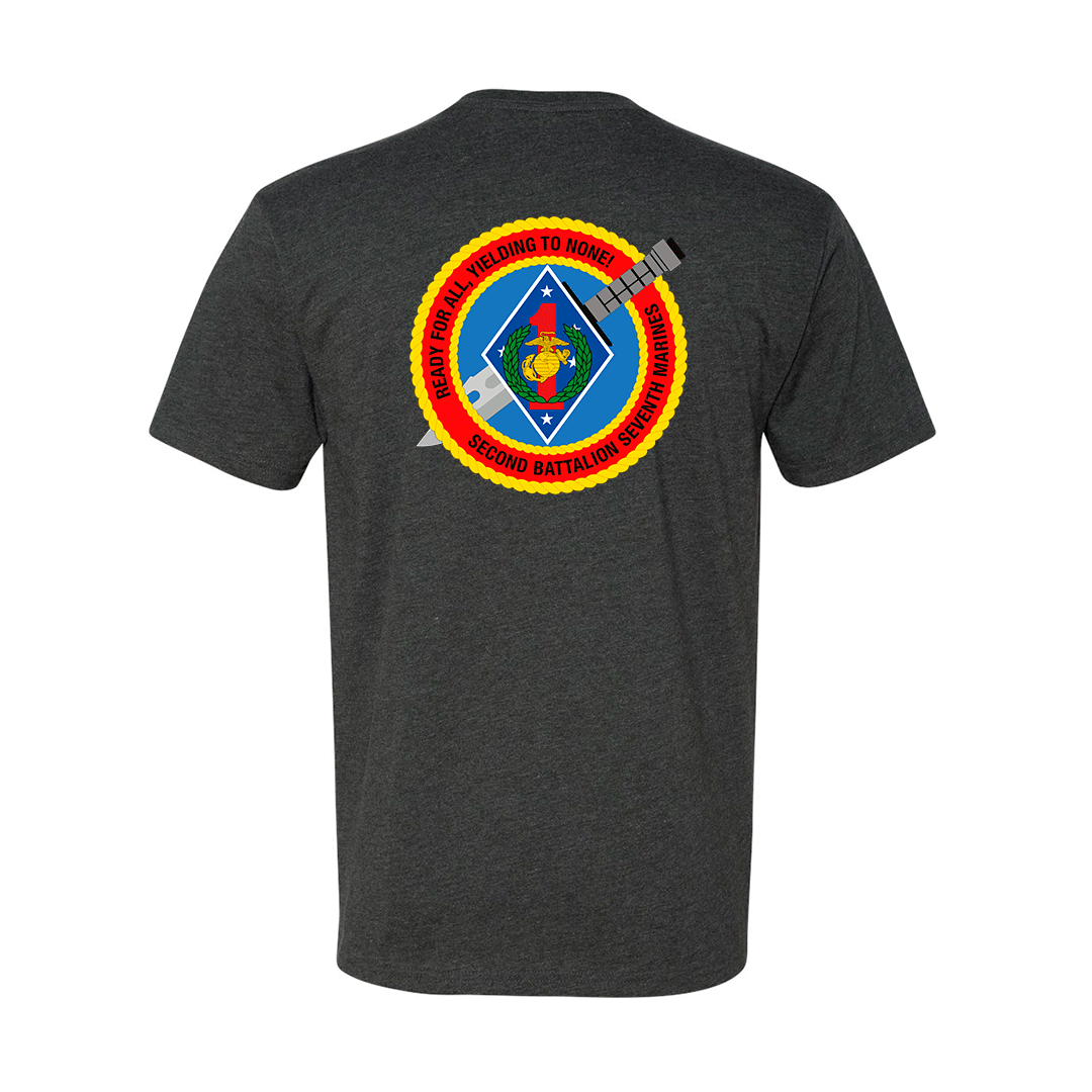 2nd Battalion 7th Marines Unit "War Dogs" Shirt