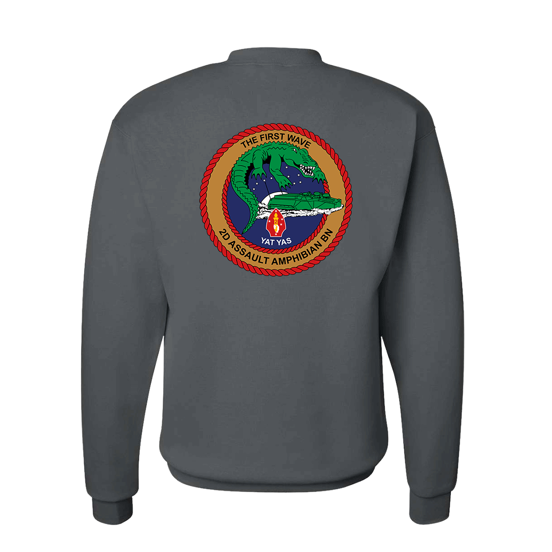 2nd Assault Amphibian Battalion "The First Wave" Sweatshirt