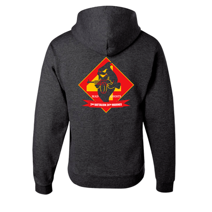 2nd Battalion 24th Marines Unit "The Mad Ghosts" Hoodie #2