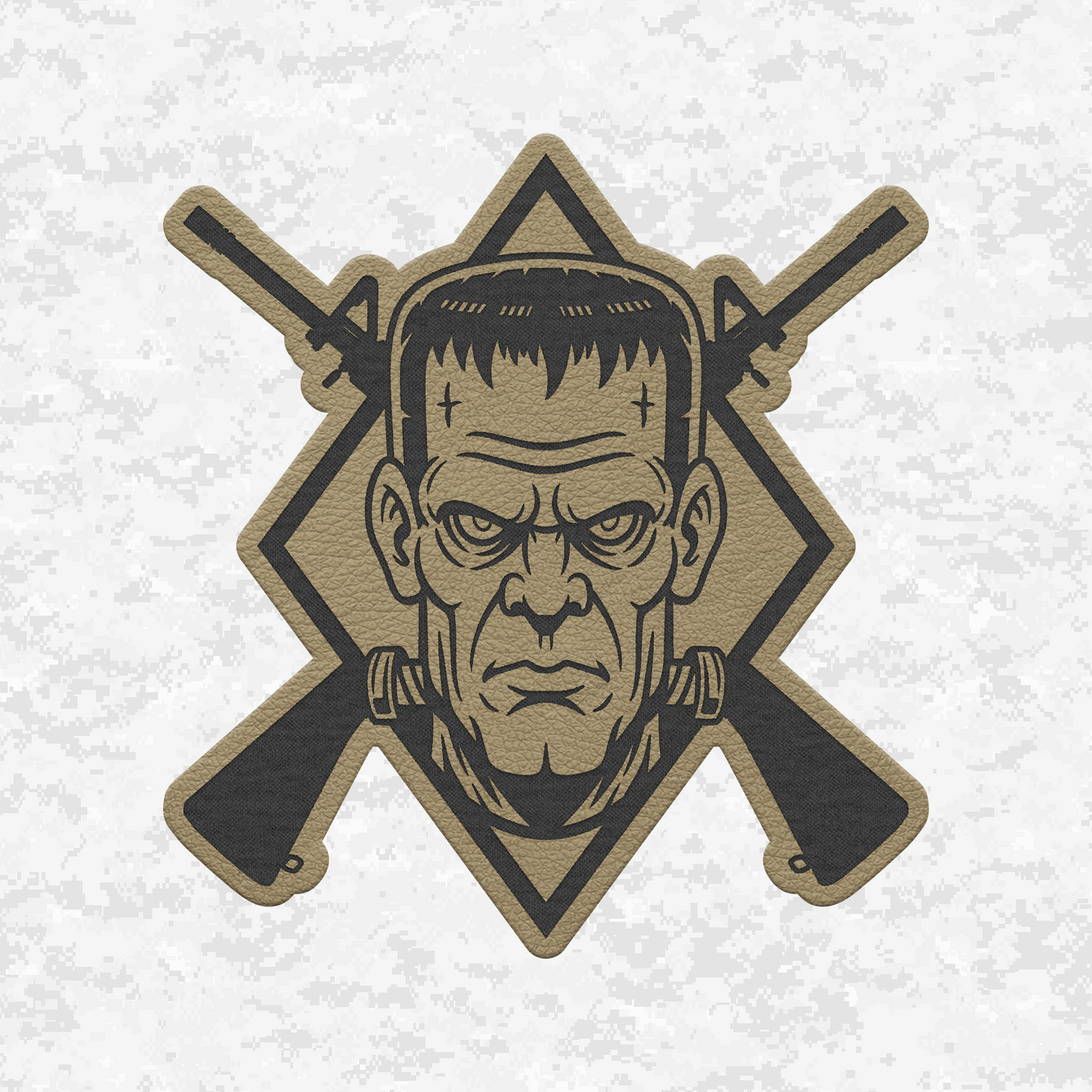 Tactical Frankenstein Halloween Edition | Leather Patch | Velcro Backed