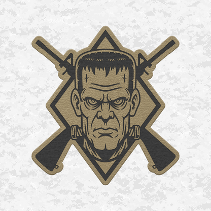 Tactical Frankenstein Halloween Edition | Leather Patch | Velcro Backed