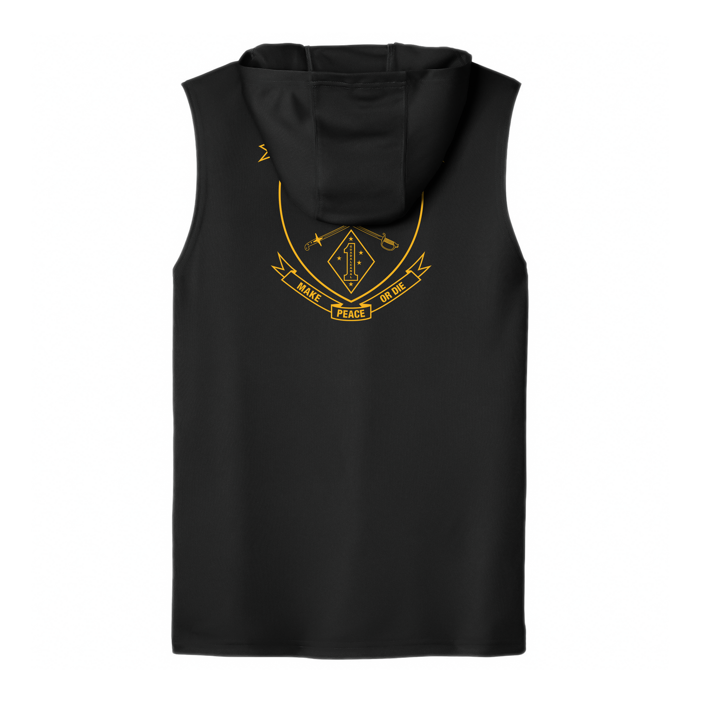 1st Battalion 5th Marines Unit "Geronimo" DRIFIT Sleeveless, Tank, Sleeveless Hoodie