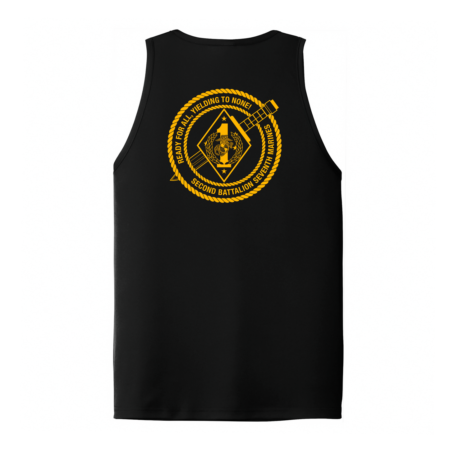 2nd Battalion 7th Marines Unit "War Dogs" DRIFIT Sleeveless, Tank, Sleeveless Hoodie