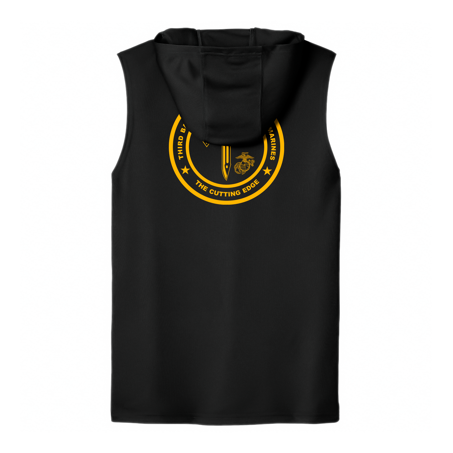 3rd Battalion 7th Marines Unit "The Cutting Edge" #2 DRIFIT Sleeveless, Tank, Sleeveless Hoodie