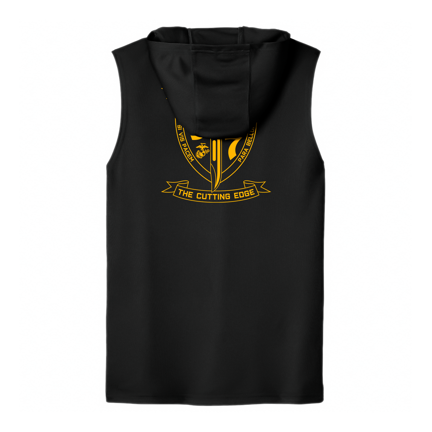 3rd Battalion 7th Marines Unit "The Cutting Edge" DRIFIT Sleeveless, Tank, Sleeveless Hoodie