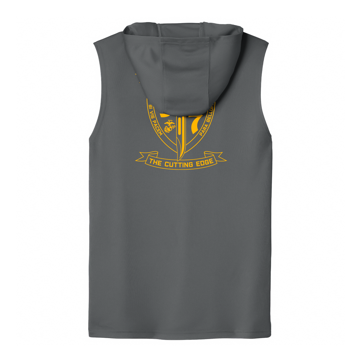 3rd Battalion 7th Marines Unit "The Cutting Edge" DRIFIT Sleeveless, Tank, Sleeveless Hoodie