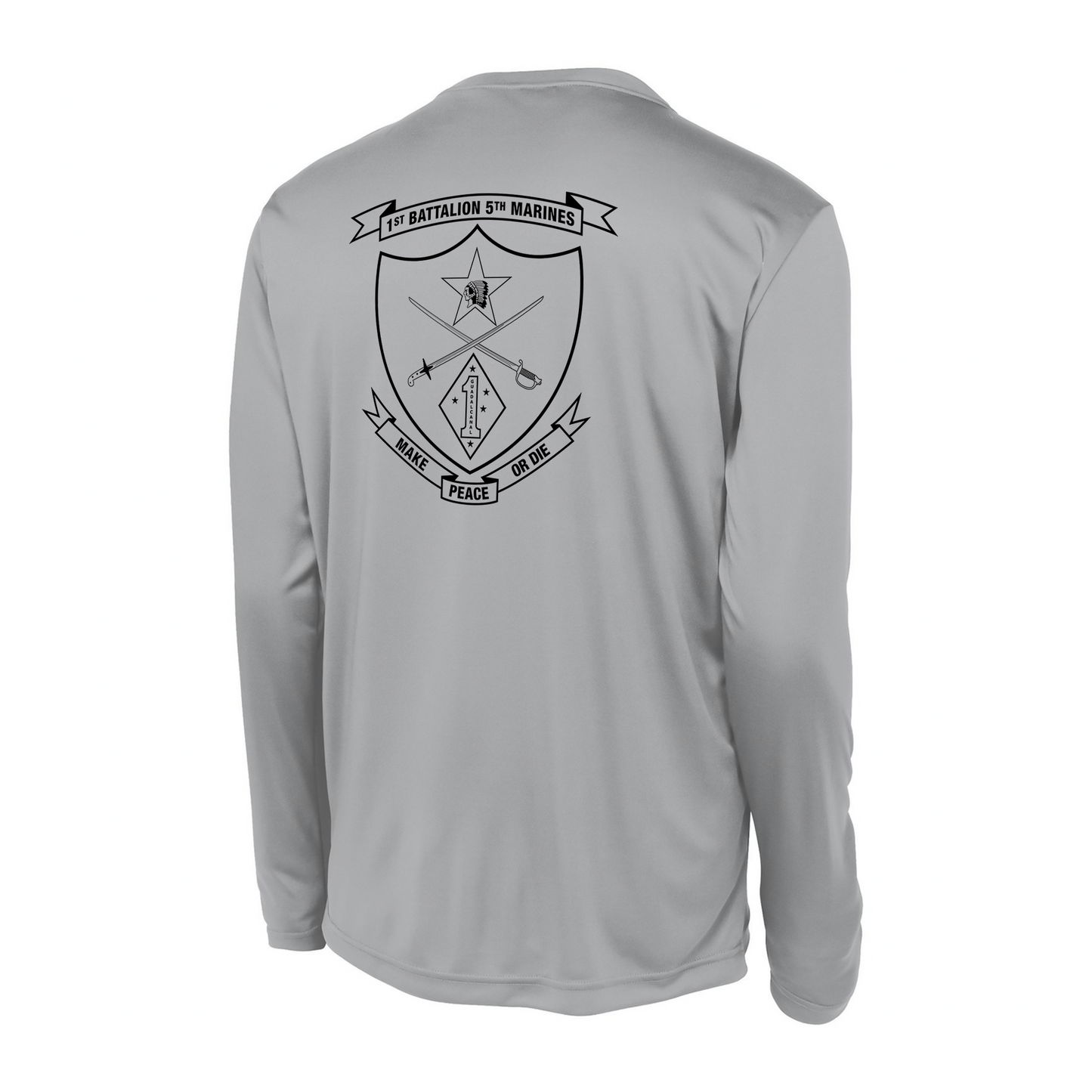 2nd Battalion 5th Marines Unit "Marauders" DRIFIT Long sleeve, Hoodie