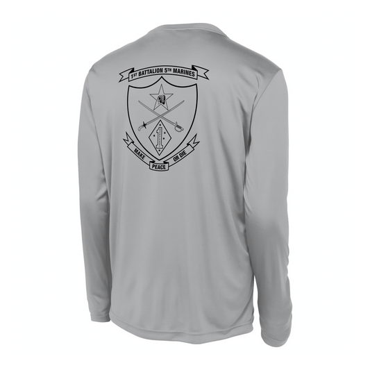 1st Battalion 5th Marines Unit "Geronimo" DRIFIT Long sleeve, Hoodie