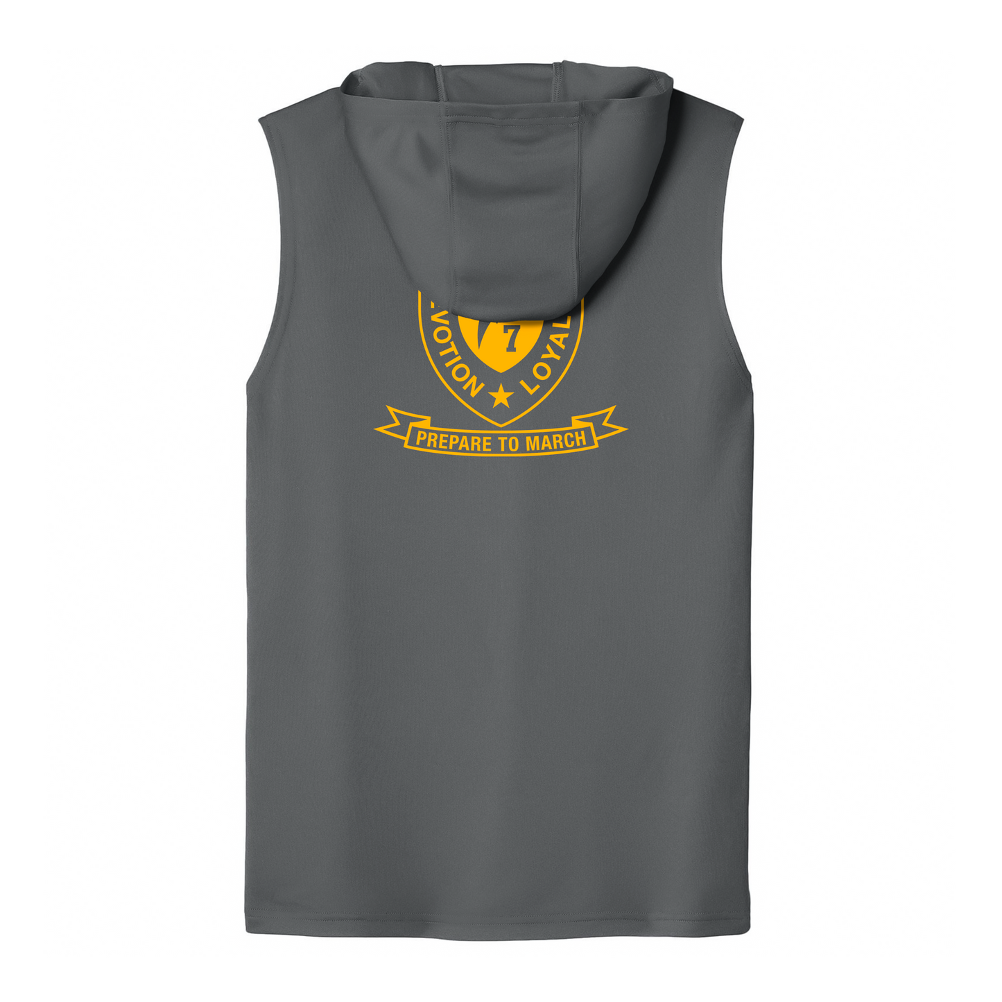 1st Battalion 7th Marines Unit "First Team" DRIFIT Sleeveless, Tank, Sleeveless Hoodie