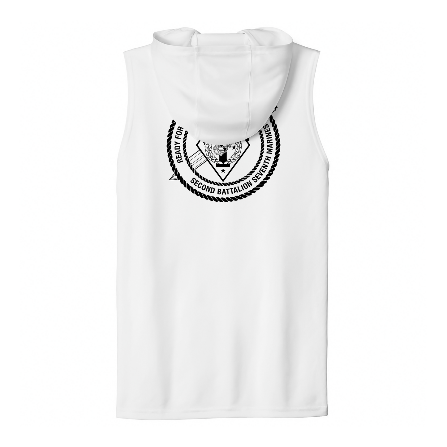 2nd Battalion 7th Marines Unit "War Dogs" DRIFIT Sleeveless, Tank, Sleeveless Hoodie