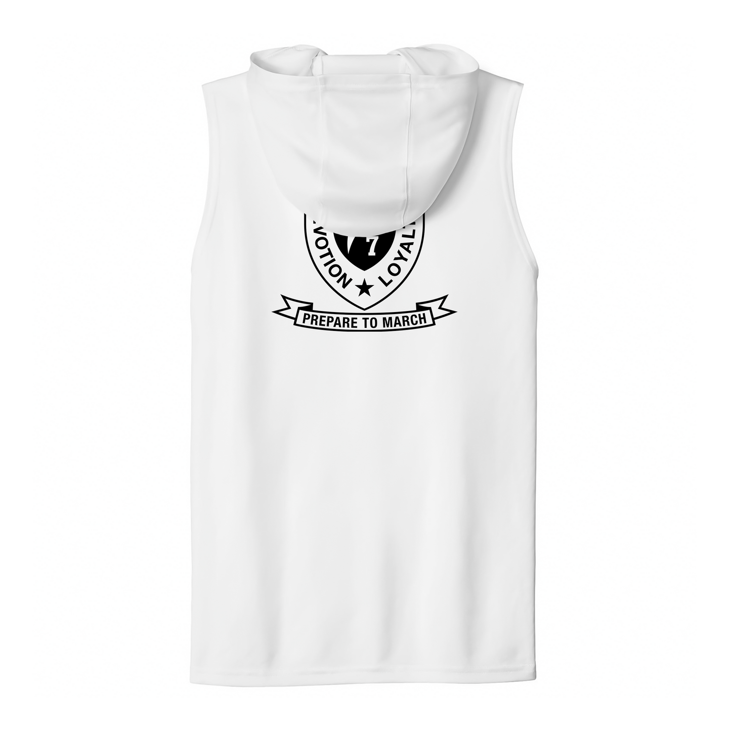 1st Battalion 7th Marines Unit "First Team" DRIFIT Sleeveless, Tank, Sleeveless Hoodie