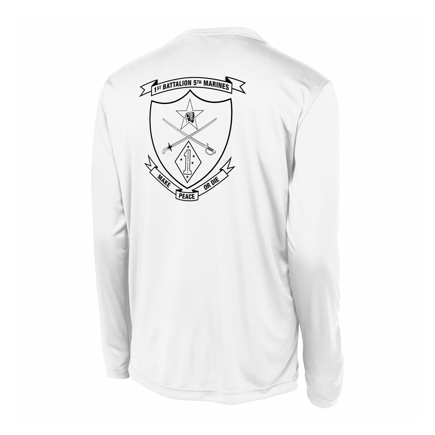 2nd Battalion 5th Marines Unit "Marauders" DRIFIT Long sleeve, Hoodie