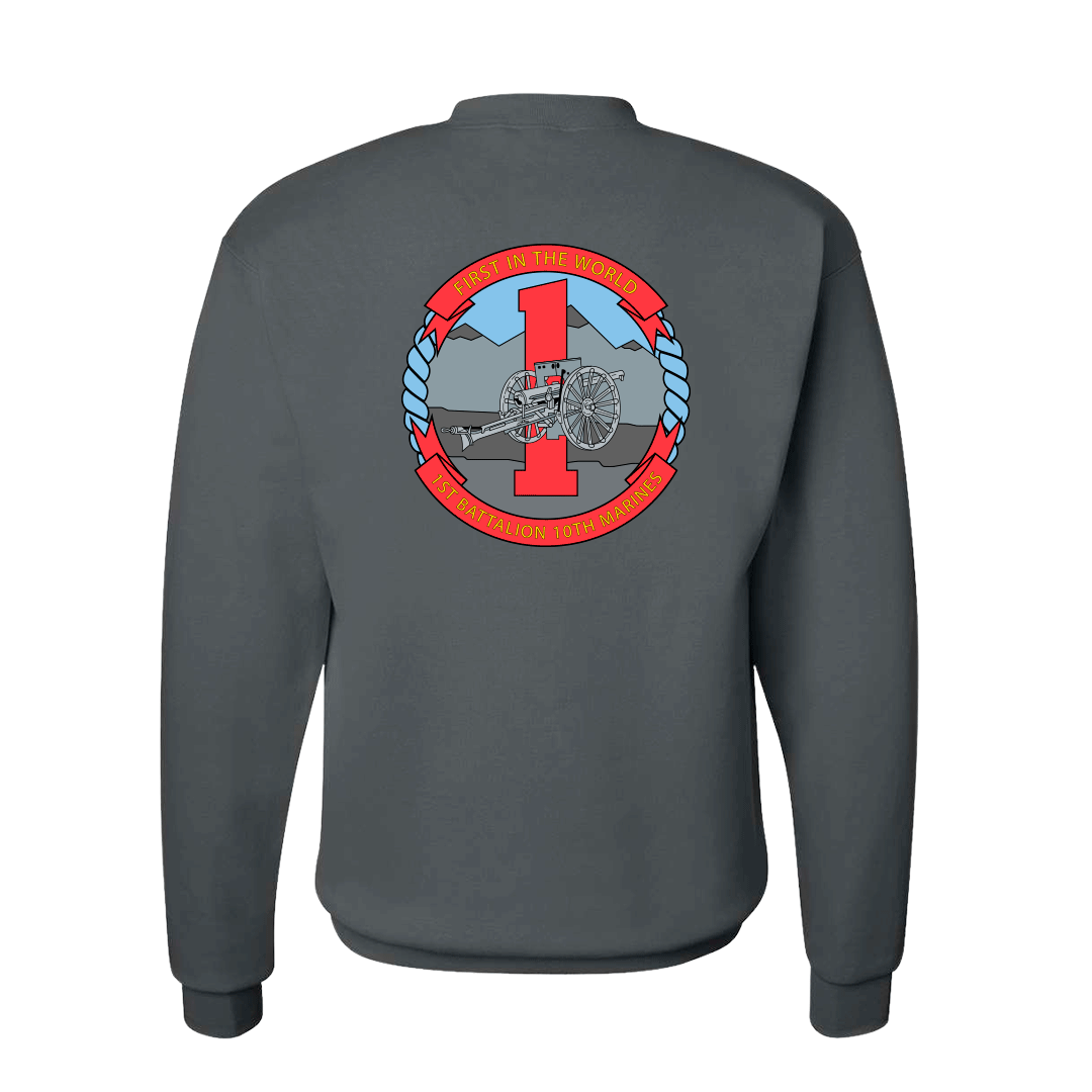 1st Battalion 10th Marines Unit "Nightmare" Sweatshirt