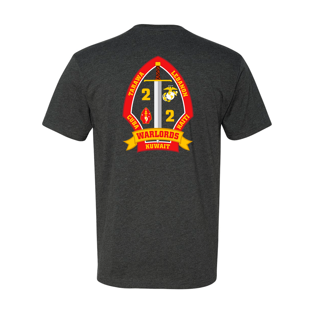 2nd Battalion 2nd Marines Unit "Warlords" Shirt #3