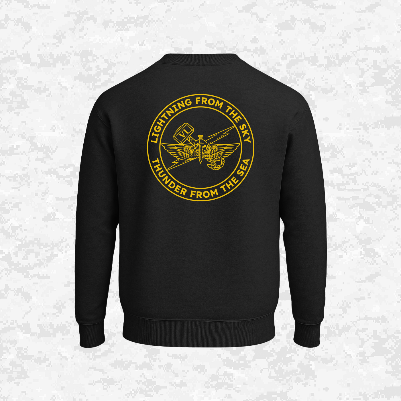 6th ANGLICO | Lightning From The Sky, Thunder From The Sea | Sweatshirt