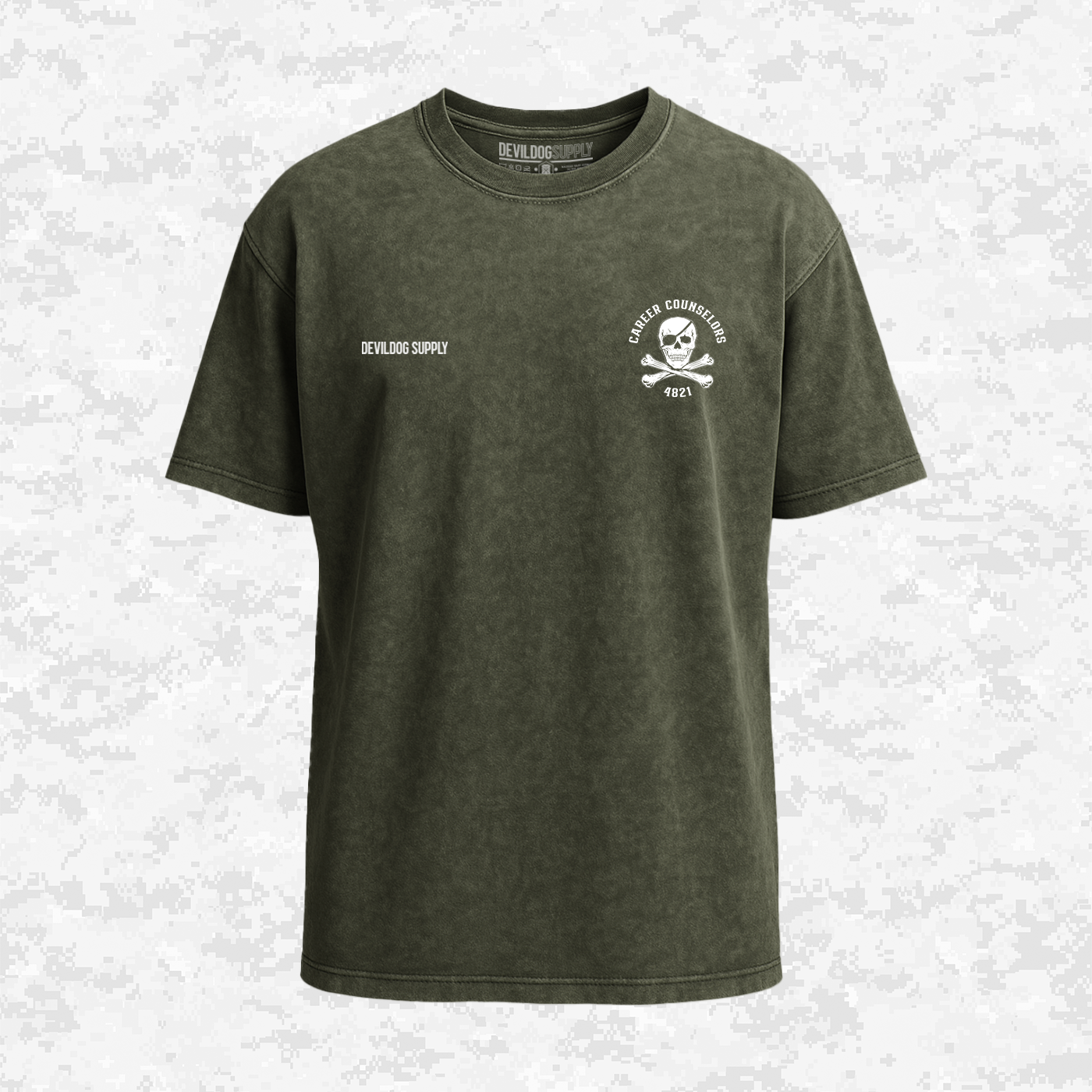 Career Counselors | Don´t Resist Reenlist | Oversized T-shirt | Regular & Faded Fabric