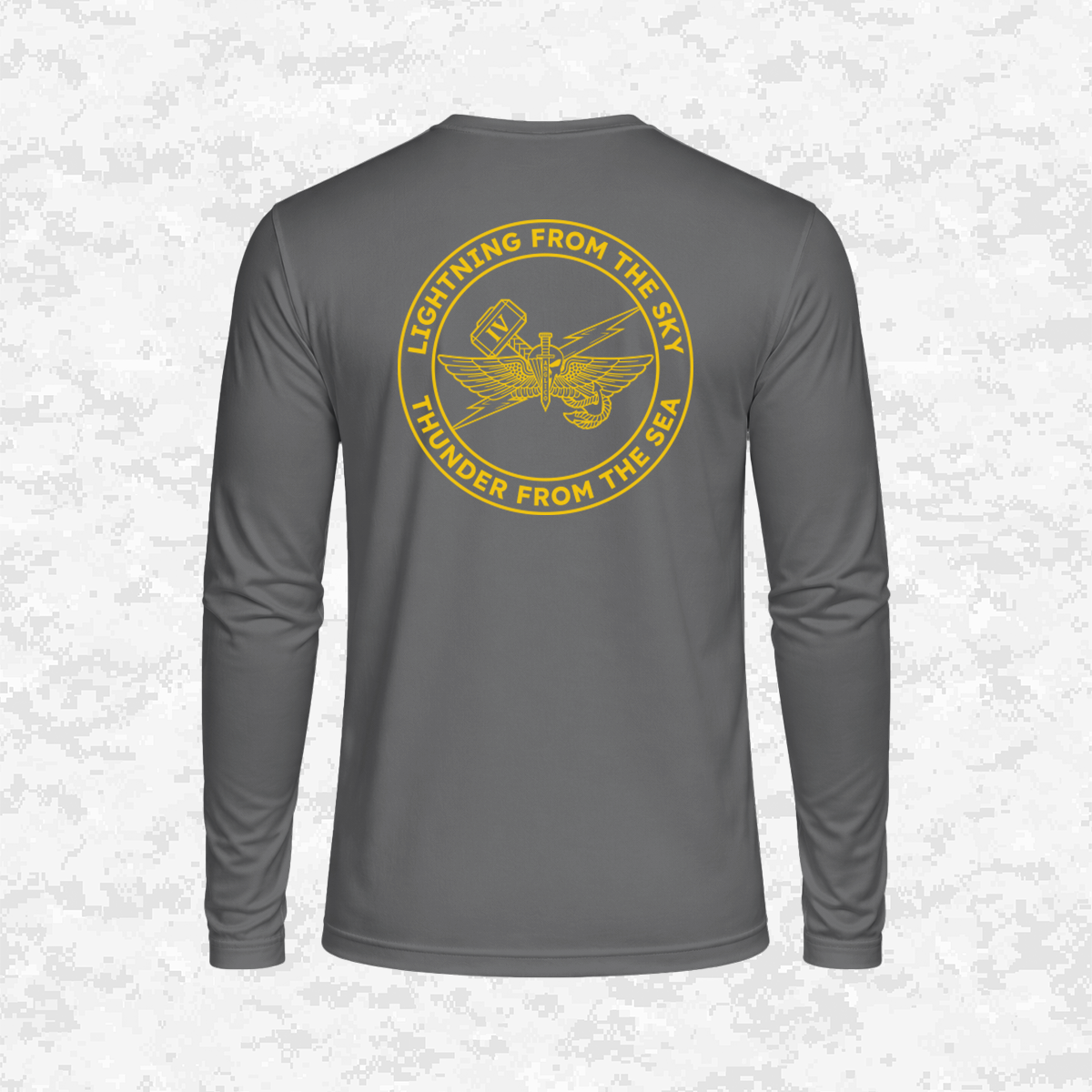 4th ANGLICO | Lightning From The Sky, Thunder From The Sea | DRIFIT Long sleeve, Hoodie