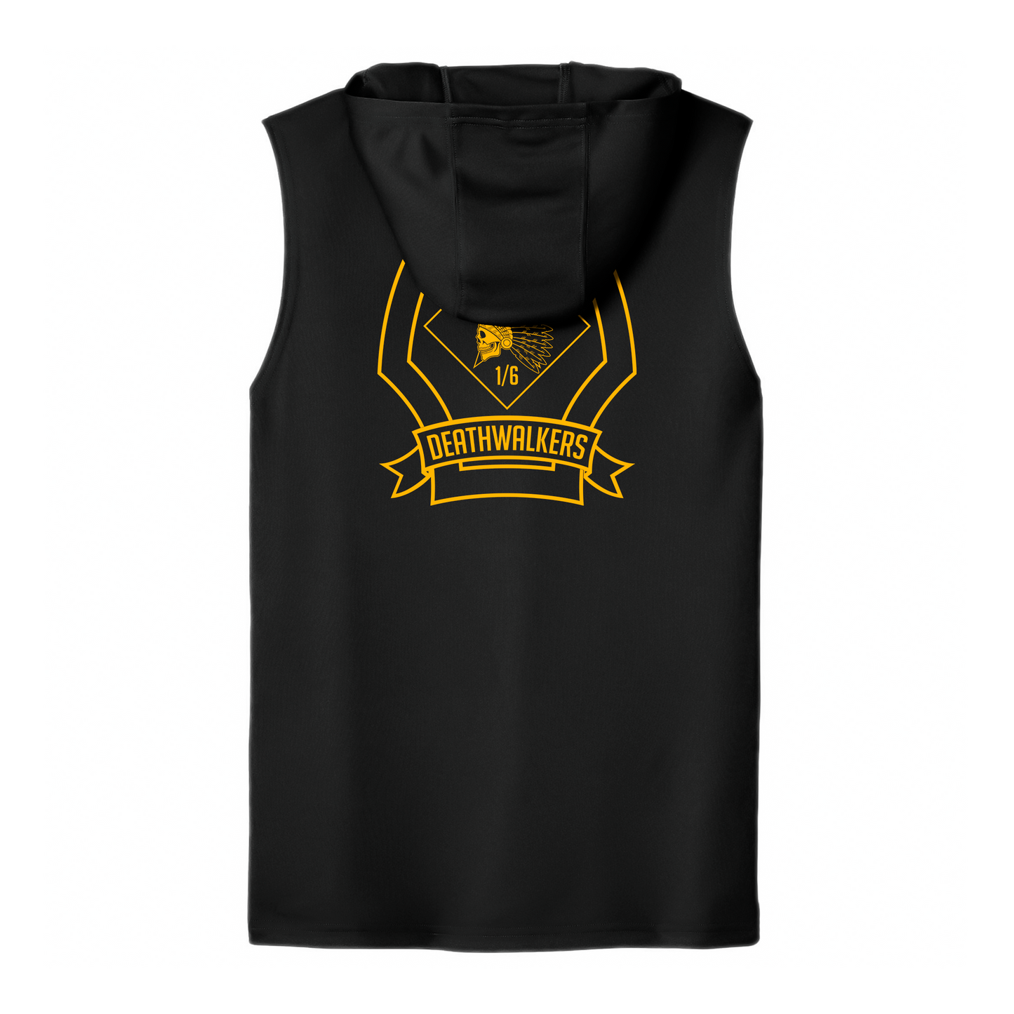 1st Battalion 6th Marines Unit "1/6 Hard" DRIFIT Sleeveless, Tank, Sleeveless Hoodie