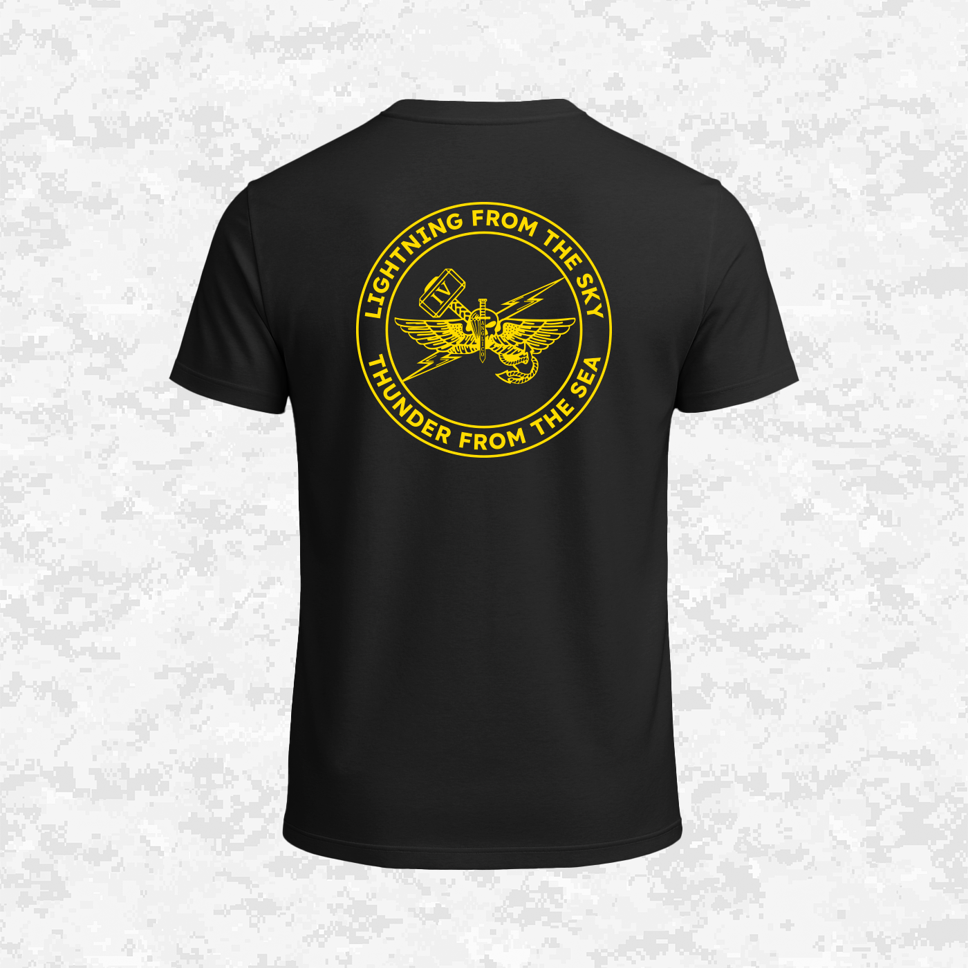 4th ANGLICO | Lightning From The Sky, Thunder From The Sea | T-shirt