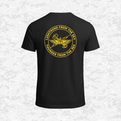 4th ANGLICO | Lightning From The Sky, Thunder From The Sea | T-shirt