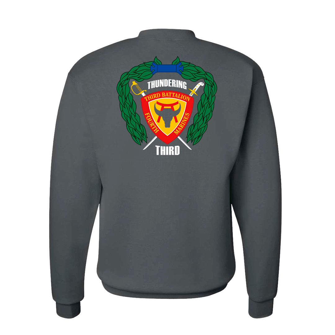 3rd Battalion 4th Marines Unit "Thundering Third" Sweatshirt