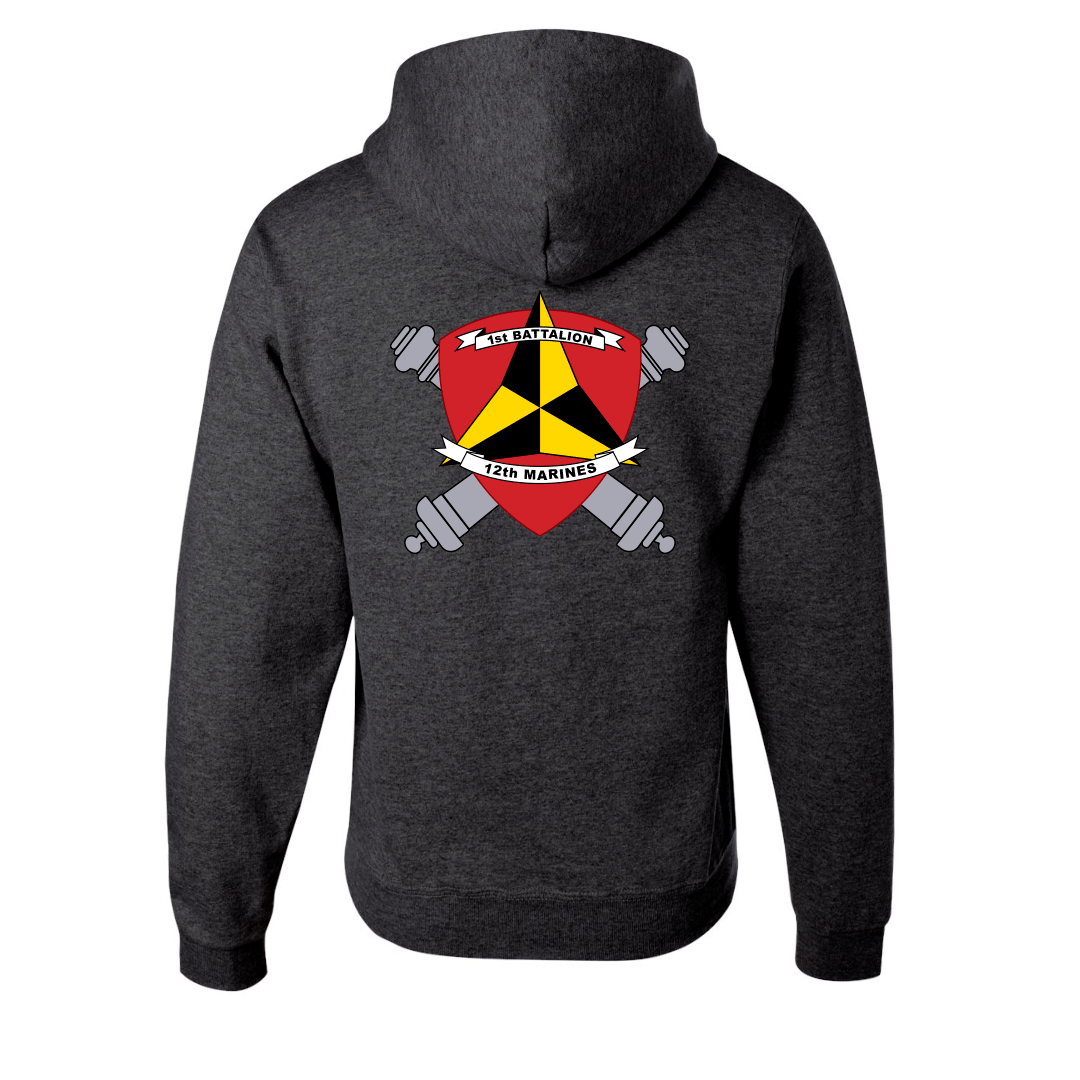 1st Battalion 12th Marines Unit "Spartans" Hoodie