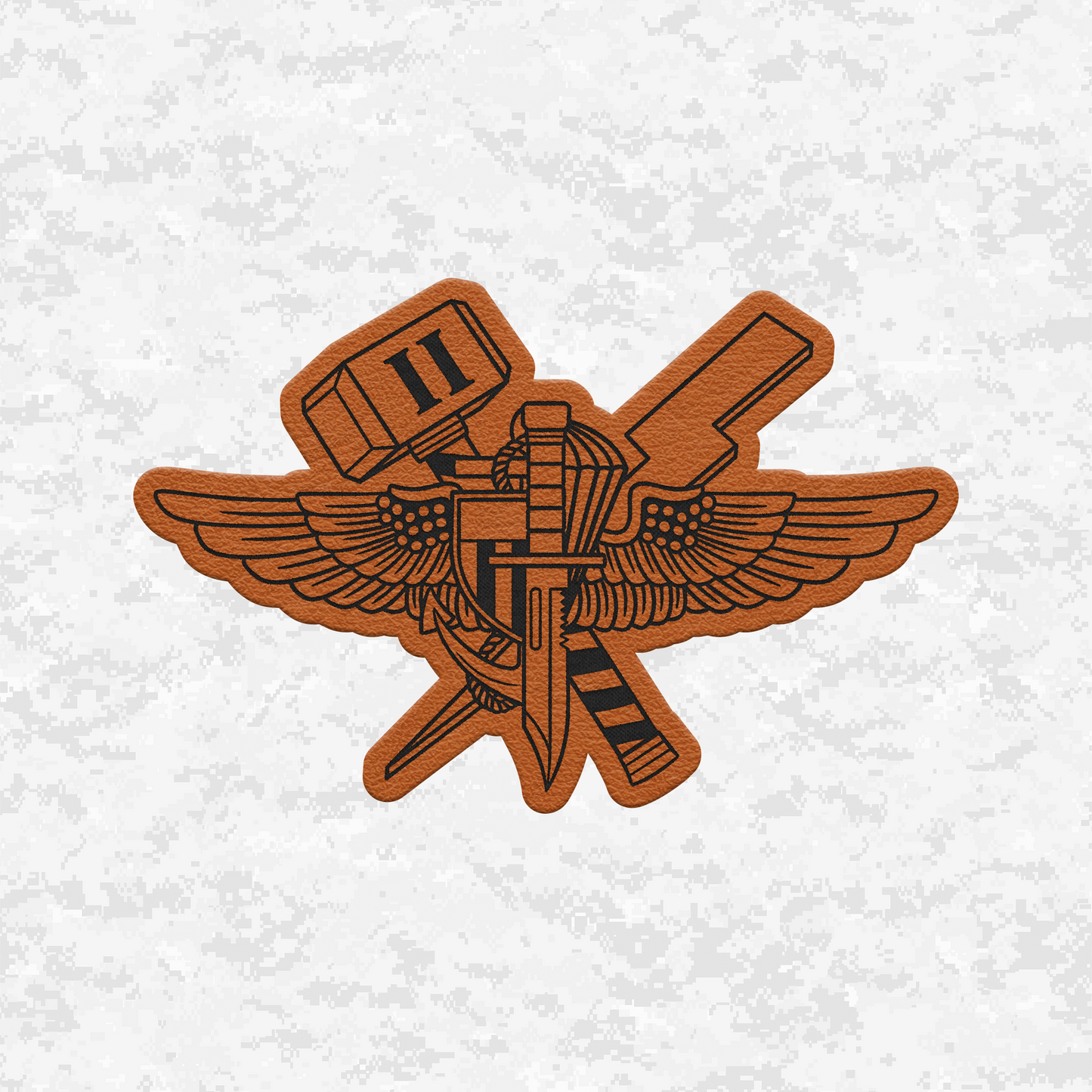2nd ANGLICO Jack | Leather Patch | Velcro Backed