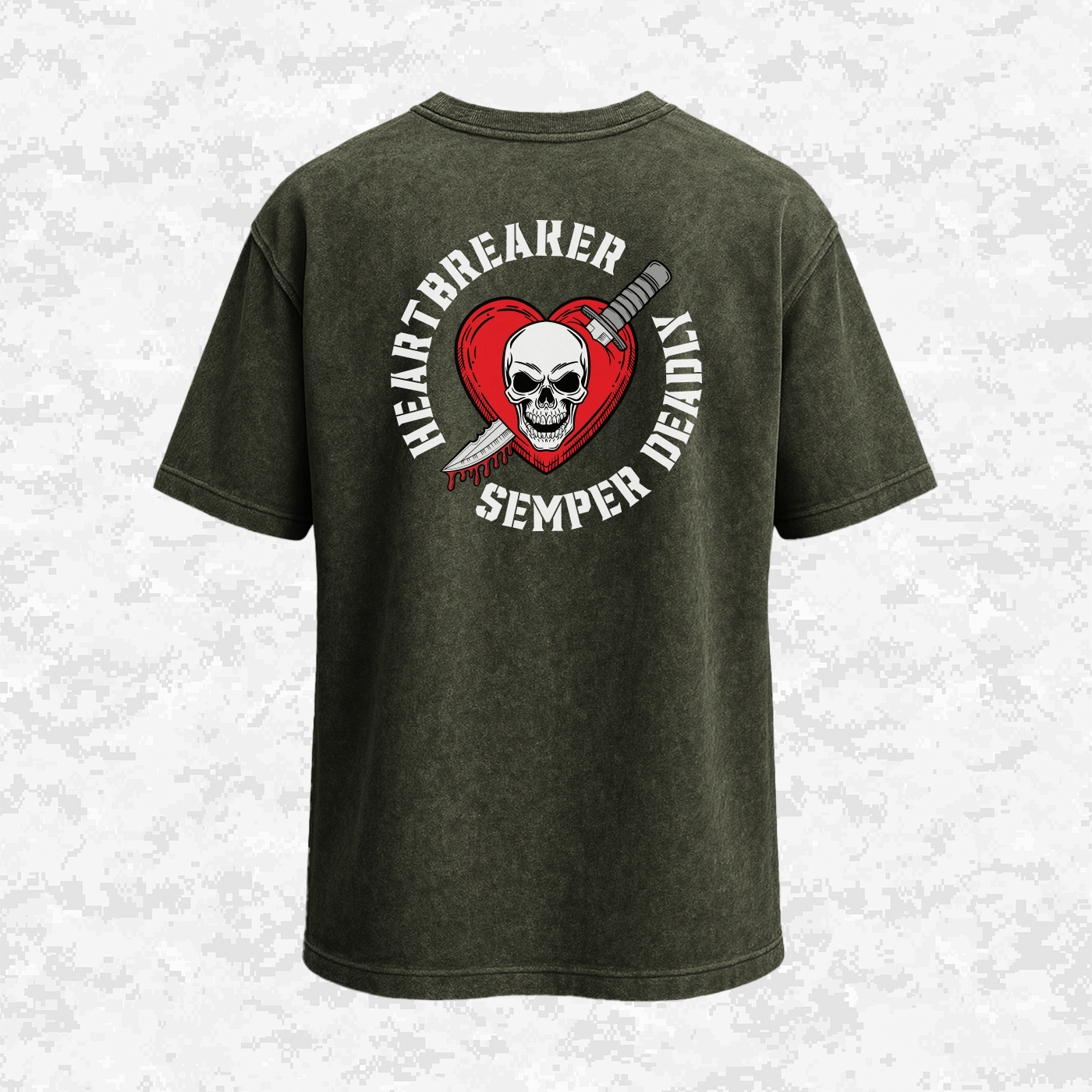 Heartbreaker | Semper Deadly | Oversize T-shirt