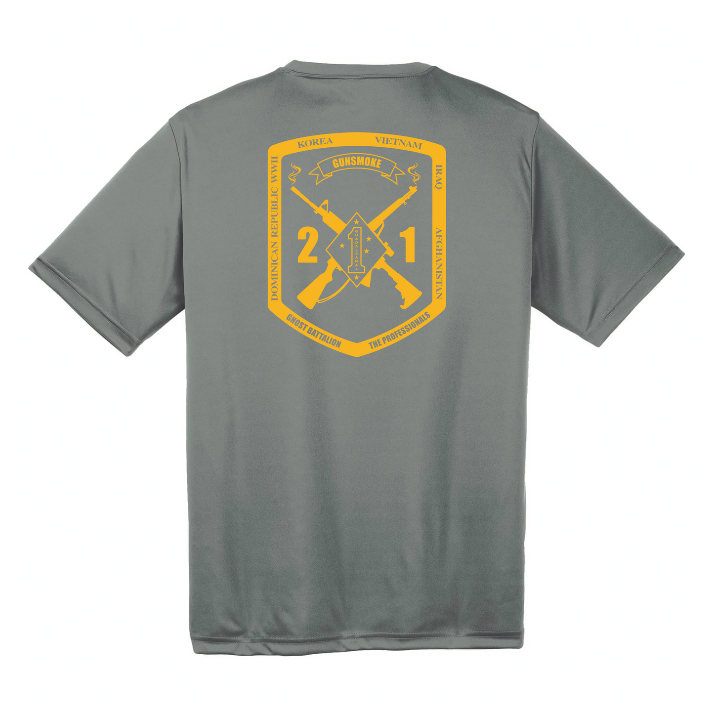 2nd Battalion 1st Marines Unit "Gunsmoke" Drifit Shirt