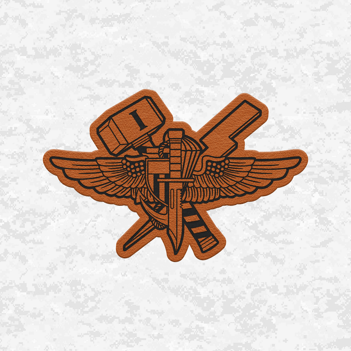 1st ANGLICO Jack | Leather Patch | Velcro Backed