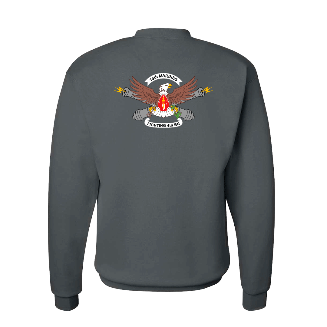 4th Battalion 10th Marines Unit "Fighting 4th" Sweatshirt