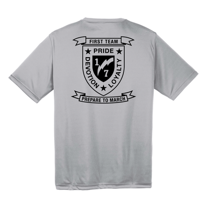 1st Battalion 7th Marines Unit "First Team" DRIFIT Shirt