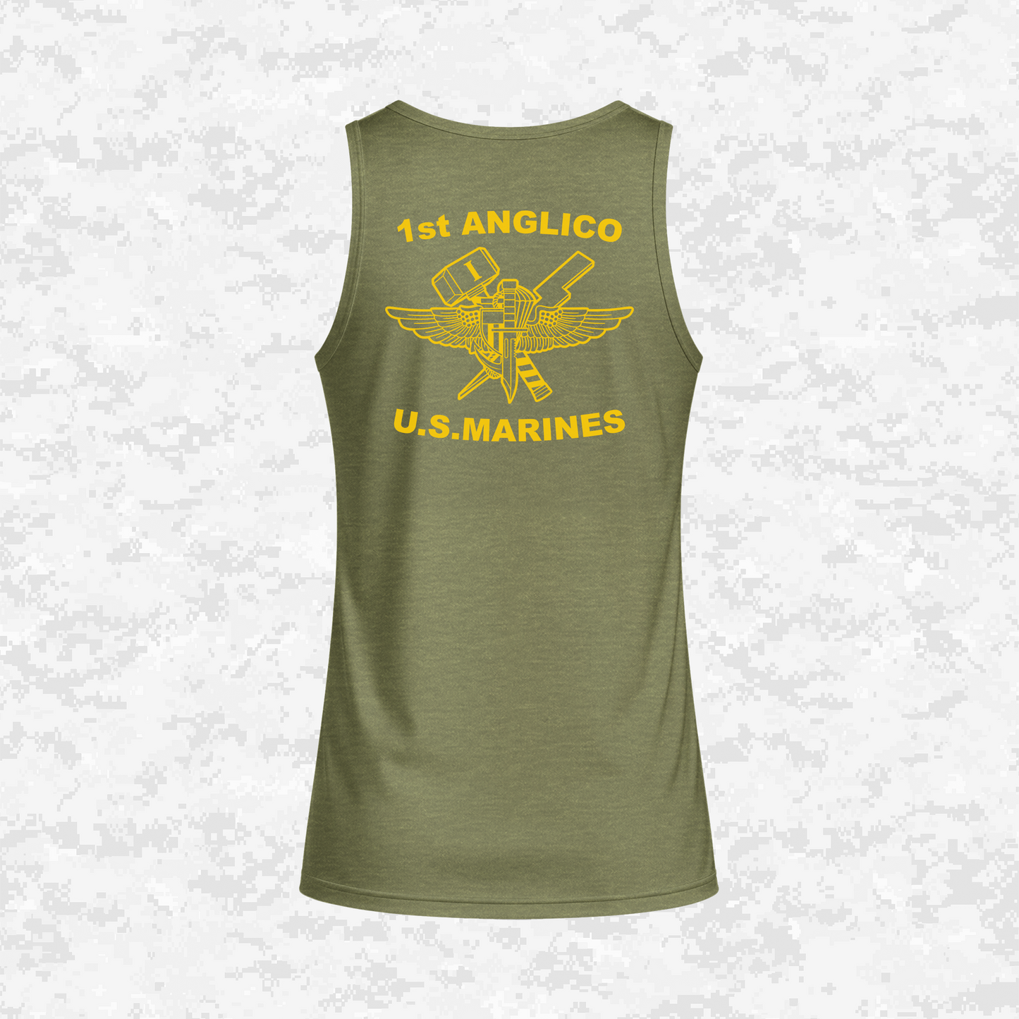 1st ANGLICO Jack | DRIFIT Sleeveless, Tank, Sleeveless Hoodie