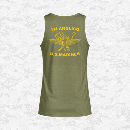 1st ANGLICO Jack | DRIFIT Sleeveless, Tank, Sleeveless Hoodie