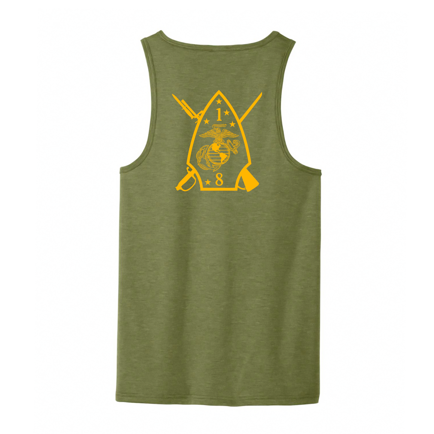 1st Battalion 8th Marines Unit "The Beirut Battalion" DRIFIT Sleeveless, Tank, Sleeveless Hoodie