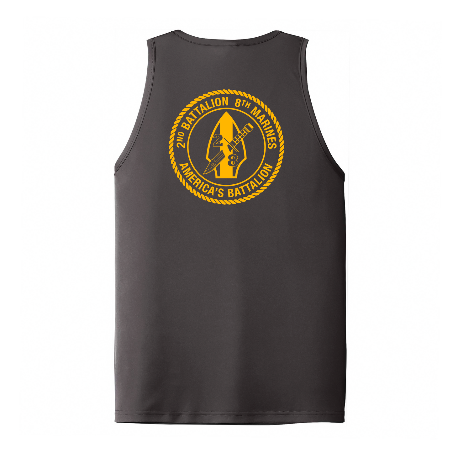 2nd Battalion 8th Marines Unit "America's Battalion" DRIFIT Sleeveless, Tank, Sleeveless Hoodie