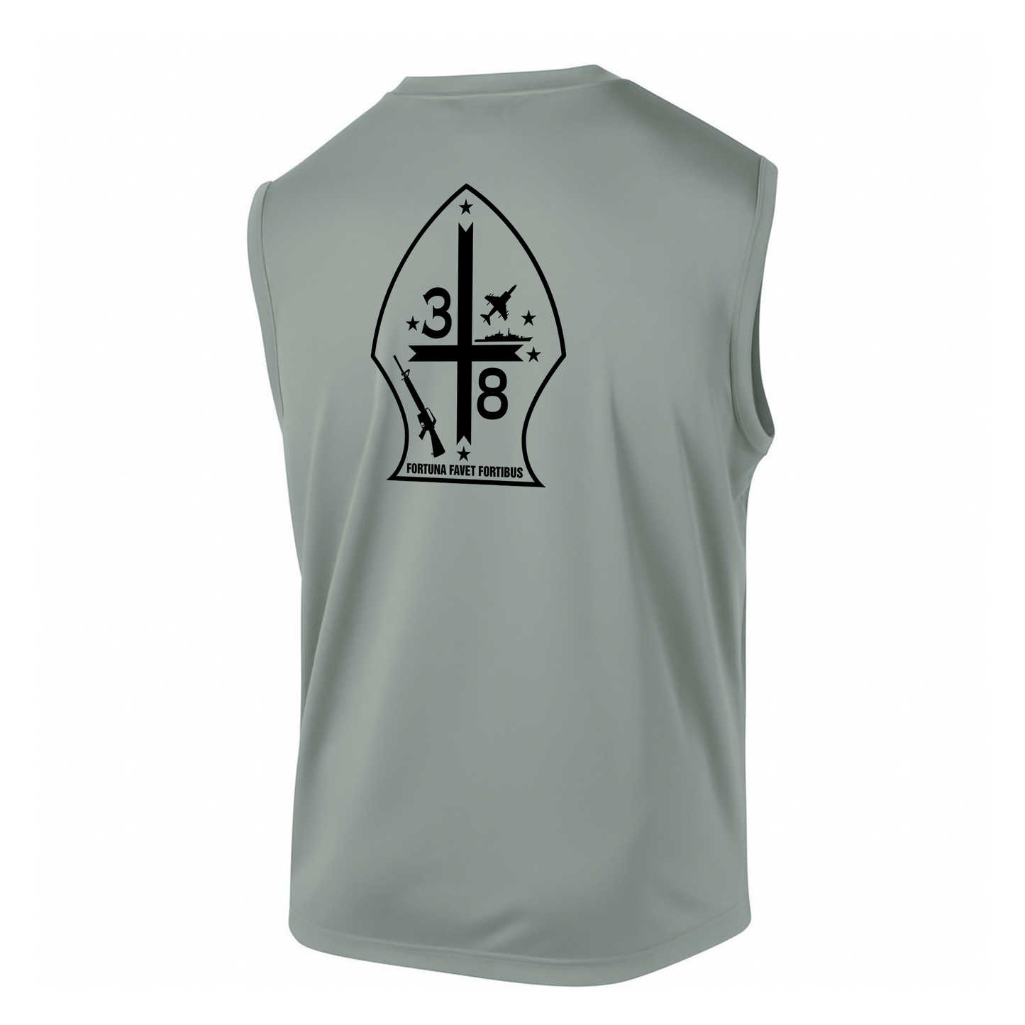 3rd Battalion 8th Marines Unit "The Commandant's Battalion" DRIFIT Sleeveless, Tank, Sleeveless Hoodie