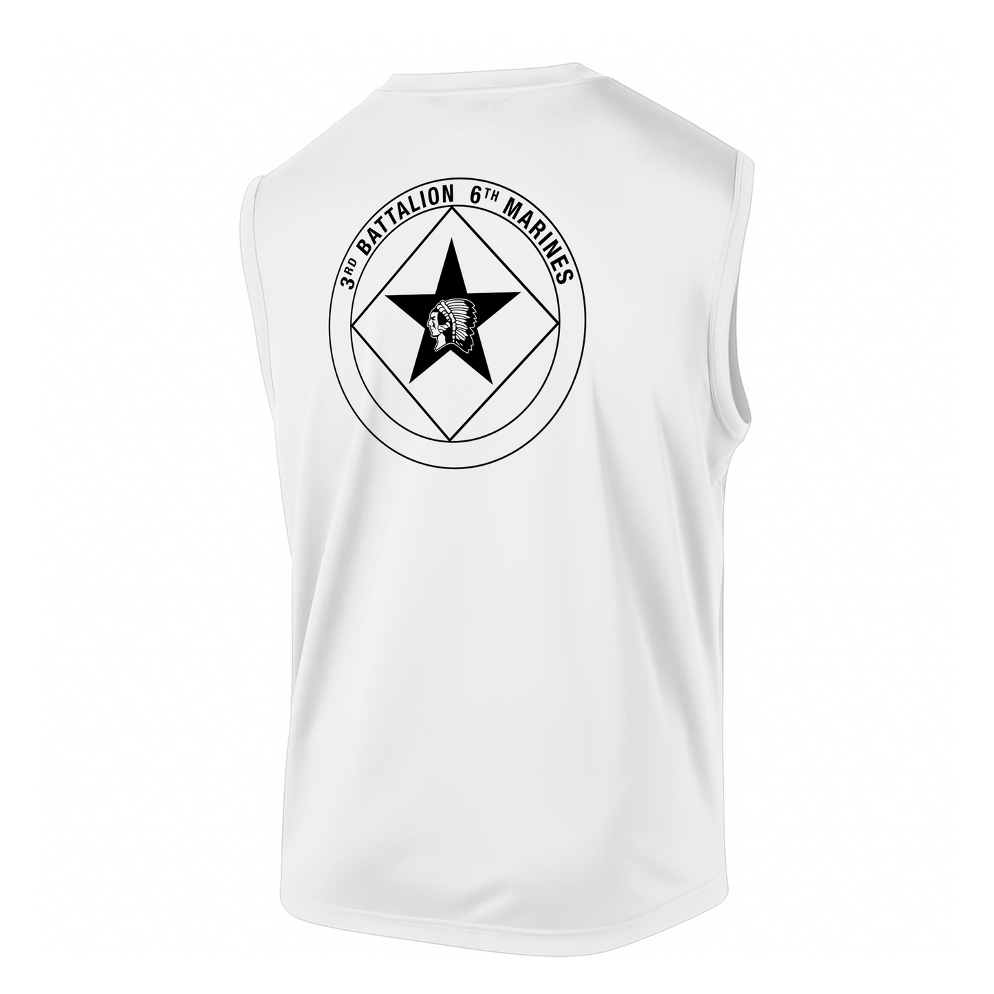 3rd Battalion 6th Marines Unit "Teufelhunden" DRIFIT Sleeveless, Tank, Sleeveless Hoodie