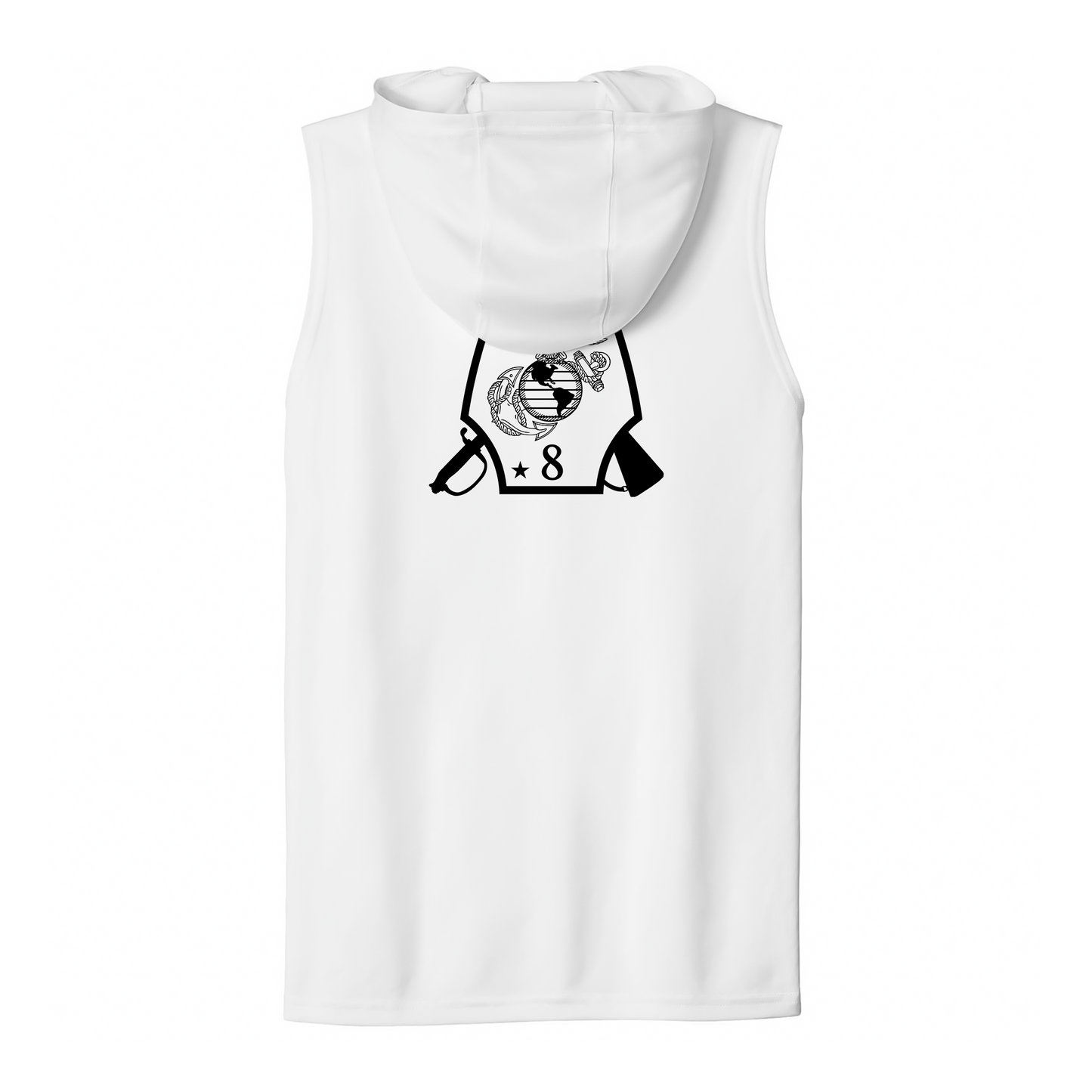 1st Battalion 8th Marines Unit "The Beirut Battalion" DRIFIT Sleeveless, Tank, Sleeveless Hoodie