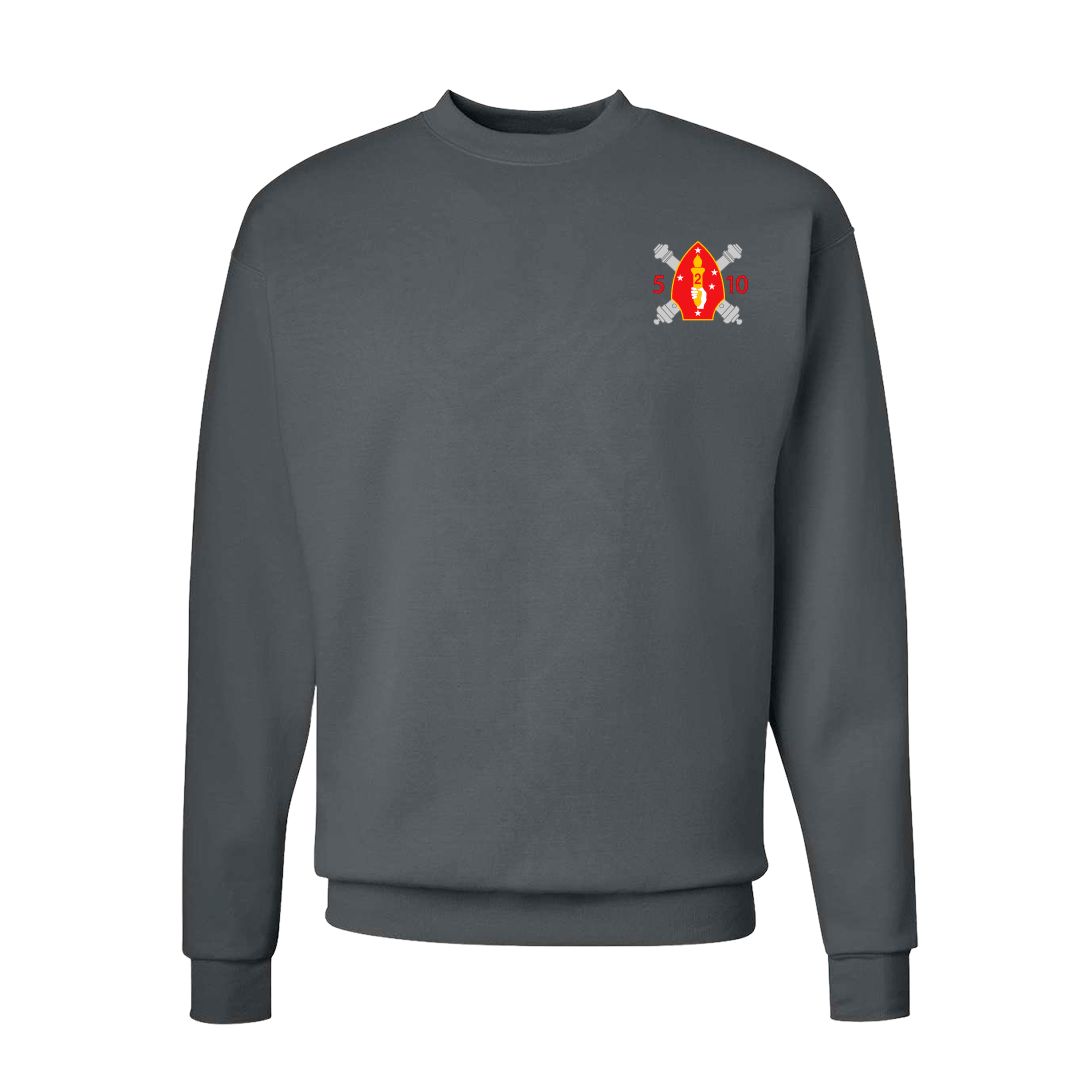 5th Battalion 10th Marines Unit "Five and Dime" Sweatshirt