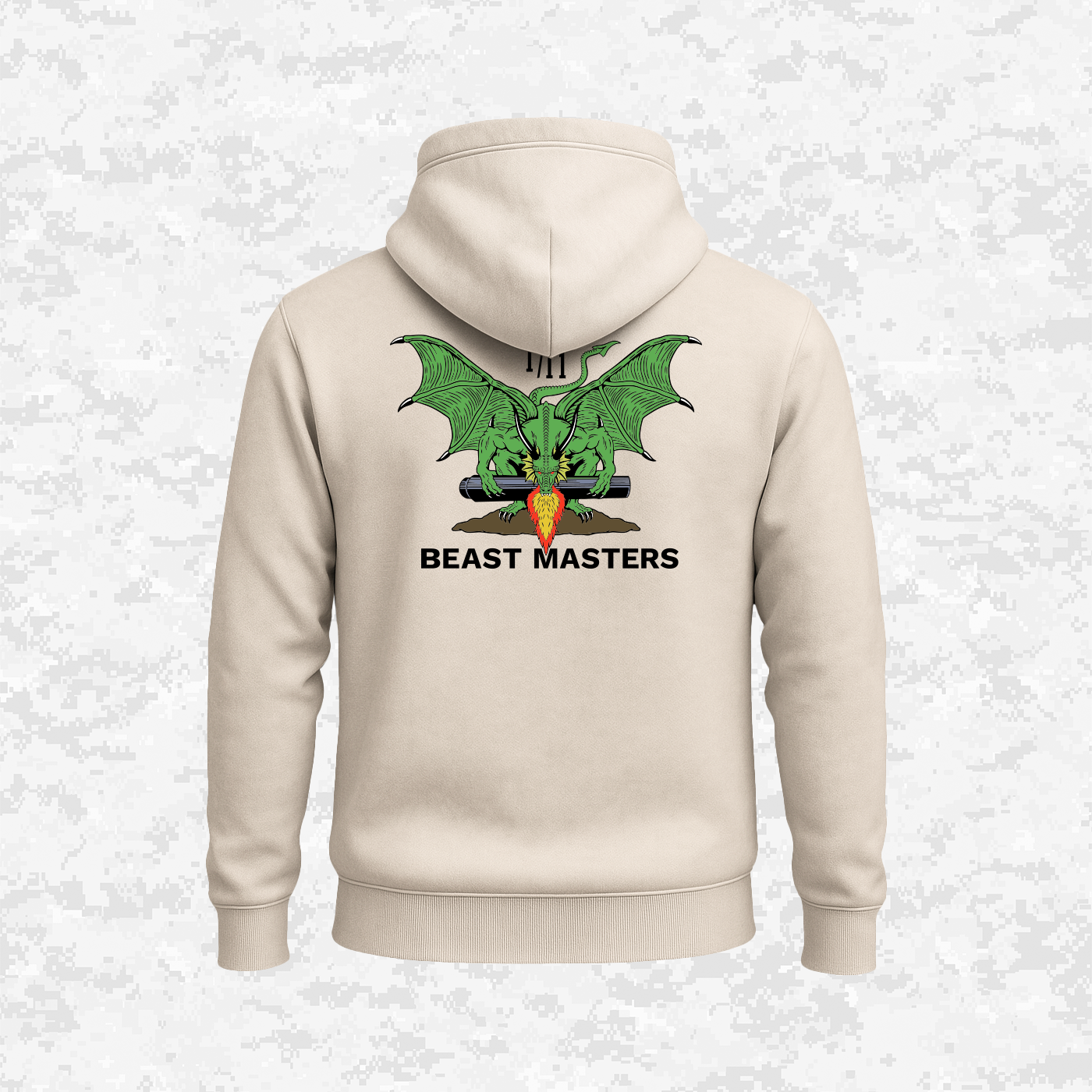 1st Bn 11th marines Bravo "Beast Masters" | Hoodie