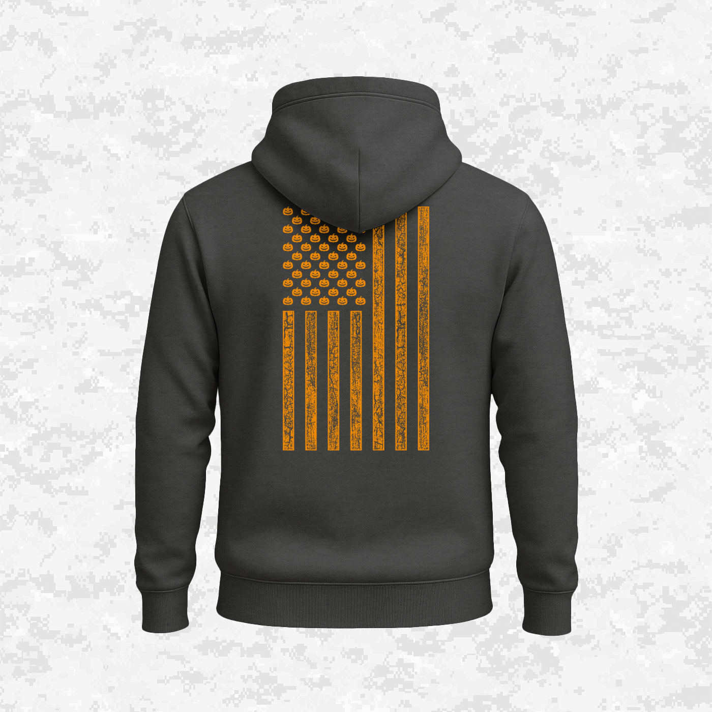 Halloween US Flag | Halloween Edition | Hoodie