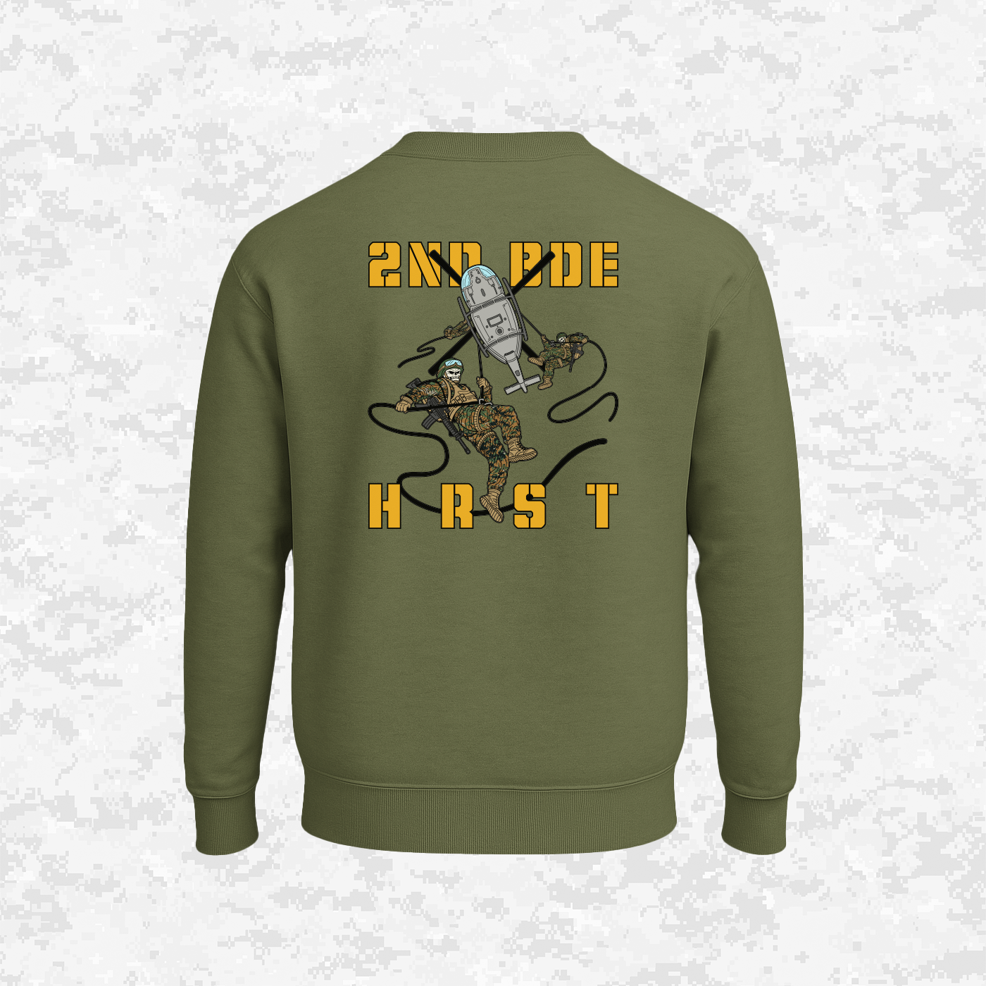 2nd Brigade Helicopter Rope Suspencion Techniques | "2nd Bde HRST" | Sweatshirt