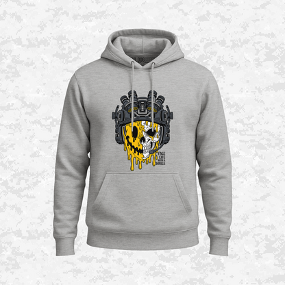 Face Life with a Smile | Tactical Skull | Hoodie