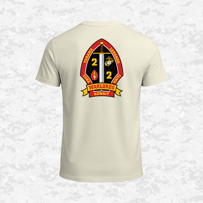 2nd Battalion 2nd Marines Unit "Warlords" #4 | T-shirt