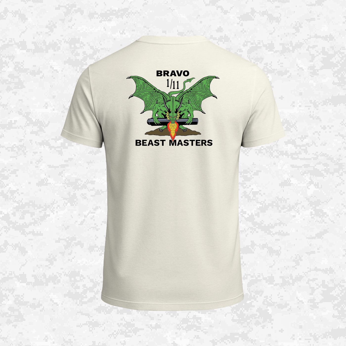 1st Bn 11th marines Bravo "Beast Masters" | T-shirt