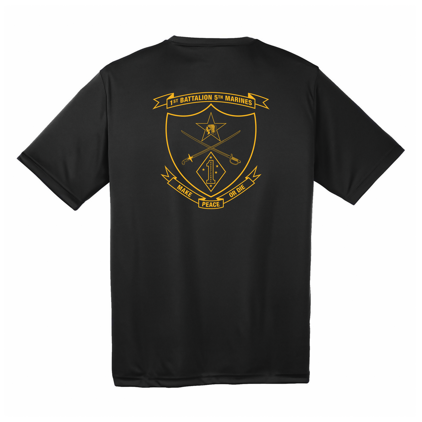 1st Battalion 5th Marines Unit "Geronimo" DRIFIT Shirt