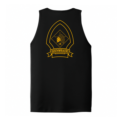 1st Battalion 6th Marines Unit "1/6 Hard" DRIFIT Sleeveless, Tank, Sleeveless Hoodie